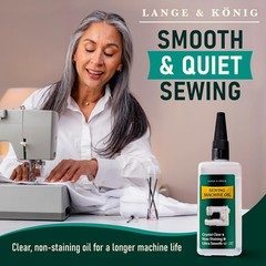 3.4 Oz Sewing Machine Oil Set Including 1″ & 1.5″ Precision Oil Applicators &…