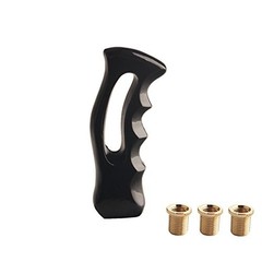 Universal Gun Grip Handle Shift Knob Manual Gearbox Screw On for Dodge Black