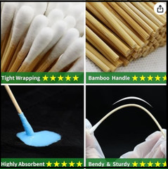 1700PCS Gun Cleaning Supplies—1500Pcs Gun Cleaning Patches +200PCS Gun Cleaning