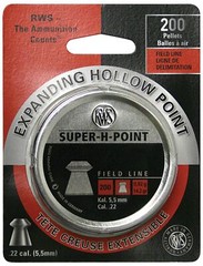 RWS Super-H Point Field Line Pellet Gun Pellets