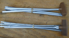 Lot of Vintage Shotgun and Rifle Cleaning Rods and Parts Hoppe’s Outers Misc