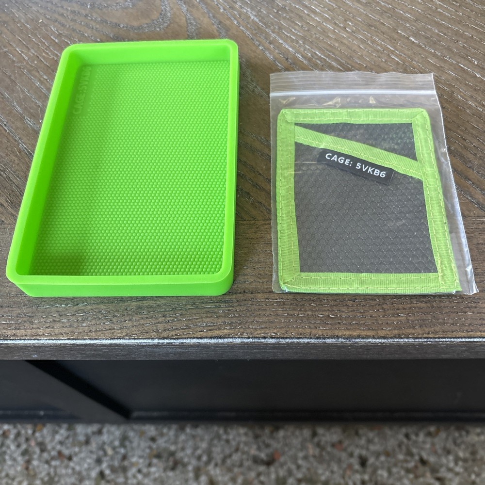 Maratac CountyComm Small Nonslip Parts Armorers Tray Zombie Green Dyneema Wallet