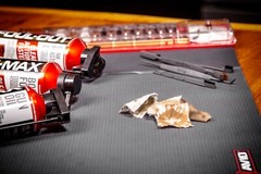 Real Avid Handgun Cleaning Station | With Gun Mat, Rods, Jags, Brushes, Patches