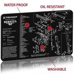 TekMat Original Gun Cleaning Mat – 17″ X 11″ – Beretta 92