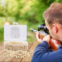 Precision Airgun Cleaning Wool Felt Pellets 300 ct