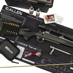 Allen Company Waterproof Firearm Cleaning Mat, 45.5″L x 16″W, Black, Neoprene, N