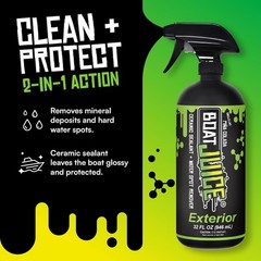 32oz Boat Cleaner Kit: Powerful Streak-Free Water Spot Remover & Interior Spray