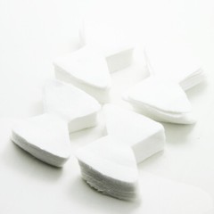 100pcs Pistol .35cal 9mm .45cal .50cal Cleaning Patches Shotgun Cleaner Cloth