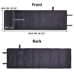 Canvas Shotgun & Rifle Cleaning Mat Clean Kit Pocket Pouch Large Size