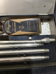 2 Vintage Cleaning Kit JC Higgins Rifle No. 722 & Sears Roebuck No. 2143