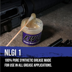 Extreme Weapons Grease (EWG), Reduces Friction and Wear, Grease Lube in Anti-War