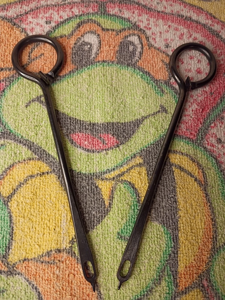 Lot of 2 Makarov Steel Pistol Cleaning Rod & Takedown Tools