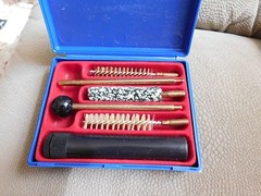 Gun Cleaning Kit 9mm .38, 357 Caliber 5 Pieces in Carrying Case