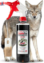 100% Coyote Urine Kit, Territorial Marking Scent Kit, Creates Predator Presence