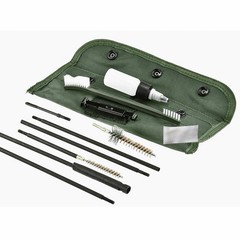 10PC .223 5.56 Rifle Gun Service KIT CHAMBER Cleaning BRUSH Storage Carry Case