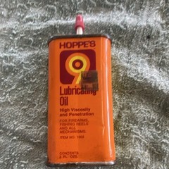 Hoppe’s No. 9 Gun Oil Lubricant, Rust Protection, 3 fl oz Metal Can 1003