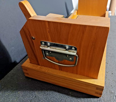 Beautiful Custom Made Wooden Gun Cleaning Station – Rifle Or Shotgun stand