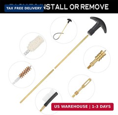 Gun Cleaning Kit Universal Handgun Cleaning Kit, .22,.357,.38,9mm,.45 Caliber Pi