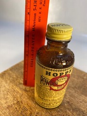 Vintage 1937 Hoppe’s Nitro Powder Solvent No. 9, Bottle Only/No Contents