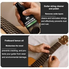 Guitar Cleaning Kit, All-in-One Guitar Maintenance Kit for Guitar Cleaning and