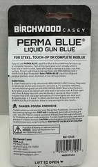 x2 Birchwood Casey Perma Blue Liquid Gun Blue For Steel Touch Up or Reblue 3oz