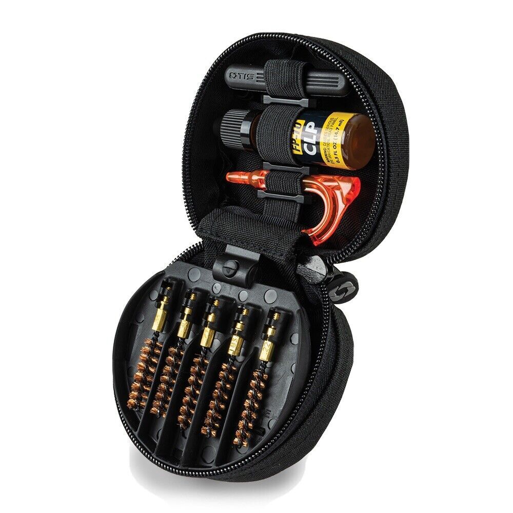 Otis Technology Universal Rifle Cleaning Kit – 5 Bore Brushes Memory-Flex Cable
