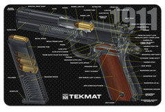 TekMat Handgun Cleaning Mat 1911 Cut Away