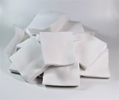 .69-.75 CAL/10-12 GA DRY 3″ SQUARE COTTON PATCHES QTY. 1,000 / EMSS2045T