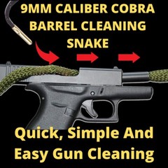New Bore Rope For Your 9MM Caliber Weapons Cobra Barrel Cleaning Snakes