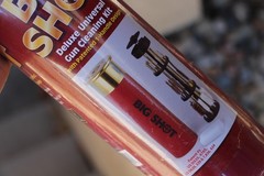 Huge BULLSEYE Big Shot complete UNIVERSAL cleaning kit NEW RIFLE PISTOL SHOTGUN