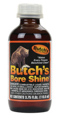 Butchs Bore Shine Cleaning Non Abrasive Chemical Solvent 3.75 oz. Bottle 02937