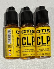 Otis Technology .5 FL OZ , Small Gun Lubricant 3 Pack NEW