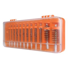 13PCS Bristle.17 .22/5.56M Gun Cleaning Bore Brush for Rifle Pistol Shotgun