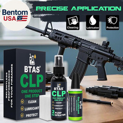 Gun Cleaner and Lubricant CLP Gun Oil Cleaning Kit Universal Spray Solvent 2Oz &