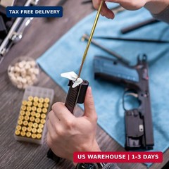 Egaageoi Gun Cleaning Patches and Pointed Swabs with Storage Box – Lint-Free Gun