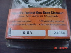 Hoppe’s BoreSnake Bore Cleaner Shotgun Length 10 Gauge 24036
