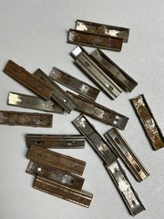 LOT OF 20 RUSTY SWEDISH MAUSER M96 STRIPPER CLIPS.