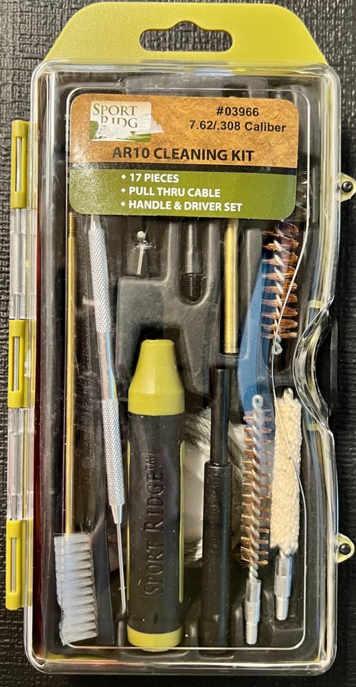Sport Ridge 17 Piece RIFLE Cleaning Kit 7.62/.308 #03966