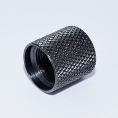 Thread Protector Fits 1/2×28, .630 dia, Black