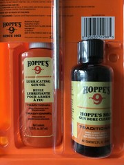 Hoppe’s Universal Pistol Cleaning Kit Clamshell PCOB – .22 up