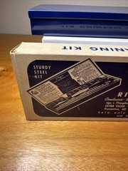 Vintage JC Higgins RIFLE CLEANING KIT #2143 .22 Caliber Sears Roebuck XLNT COND!