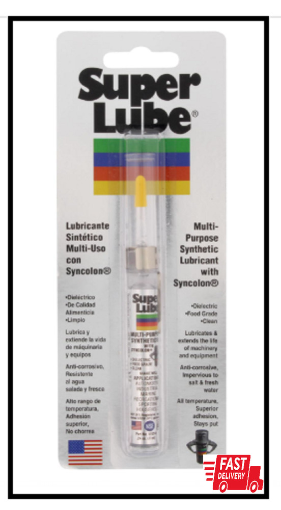 Super Lube 51010 Oil Super Lube,Translucent white 0.25 Oz.