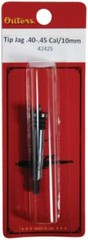 2Pcs/Lot Outers Jag Cleaning Tip Gunslick Nylon Spear-Pointed Jag .40-45 Caliber