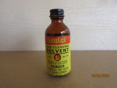 Vintage Bottle Gunslick Gun Cleaning Solvent no. 444 – 2 oz. Almost Full!