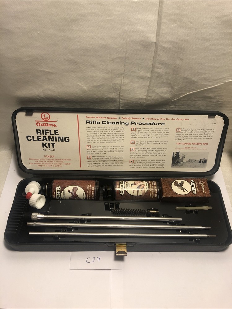 Outers RIFLE Cleaning Kit No. 477 30Cal.