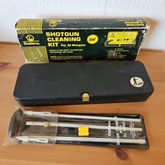 Vintage Gunsmith Cleaning Kit & All-Gauge Cleaning Rod Outers Gunslick Case Box