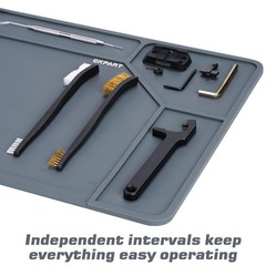 CKPART Gun Cleaning Mat, Anti-Slip Rubber Workbench Mat,Large Tactical Cleaning