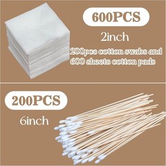 Sukh Gun Cleaning Kit 200 Cotton Swabs & 1000 Patches