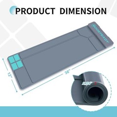 Gun Cleaning Mat, Large Anti-Slip Rubber Gun Mat, Magnetic Cleaning Pad 36″x 12″