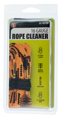 16 Gauge Shotgun Rifle Gun Cleaning Bronze Brush Rope Rope & Patch Holder